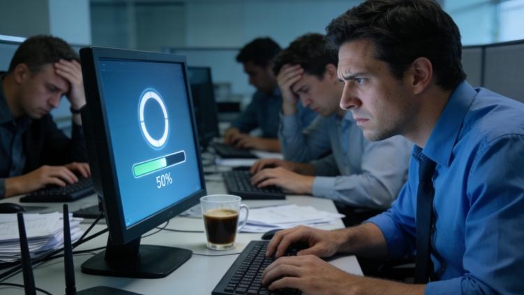 公司网速变慢怎么办？五步法精准排查与解决