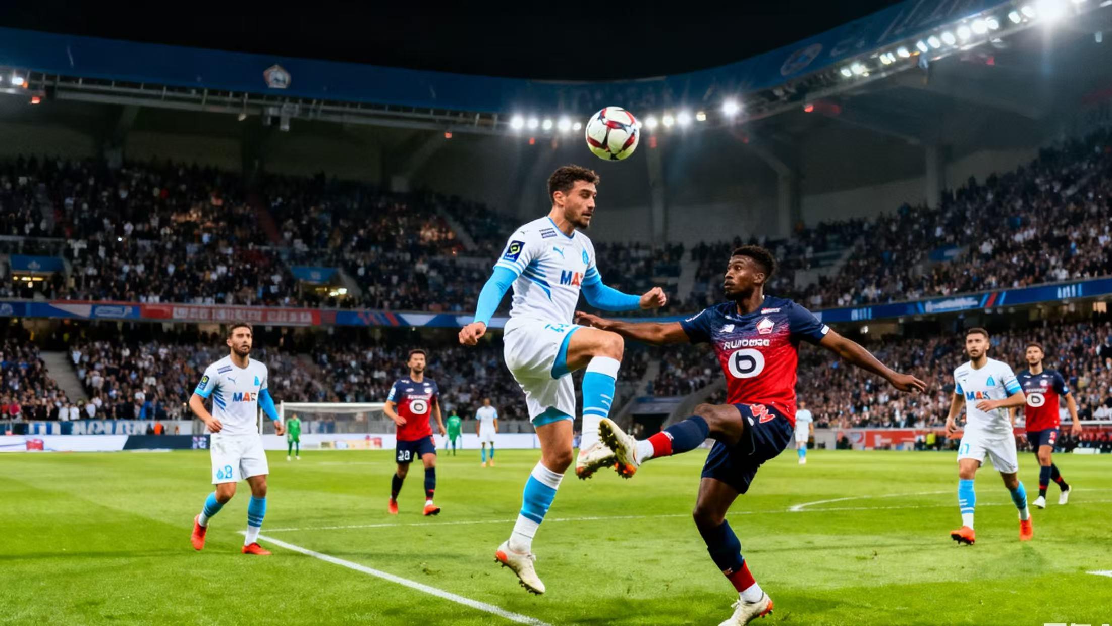 法甲，状态火热的格林伍德冲击连场进球，马赛剑指三分。