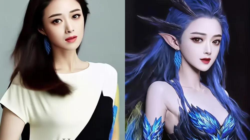 10位女星cos敖闰：赵丽颖清纯，杨幂老气，景甜野性十足，热巴输了，她出人意料