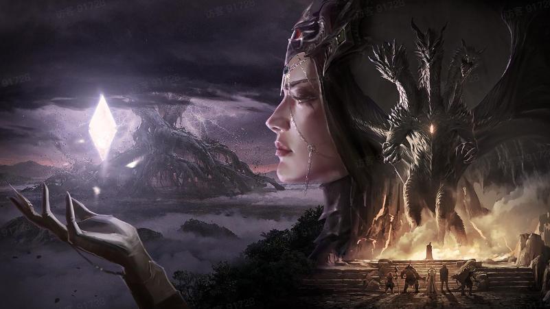 暗黑美学新标杆来临！《龙息：神寂》黑暗女士震撼登场