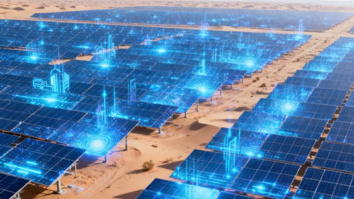 11.8万亩沙漠变“蓝色海洋”，宁夏巨型光伏电站点亮千家万户