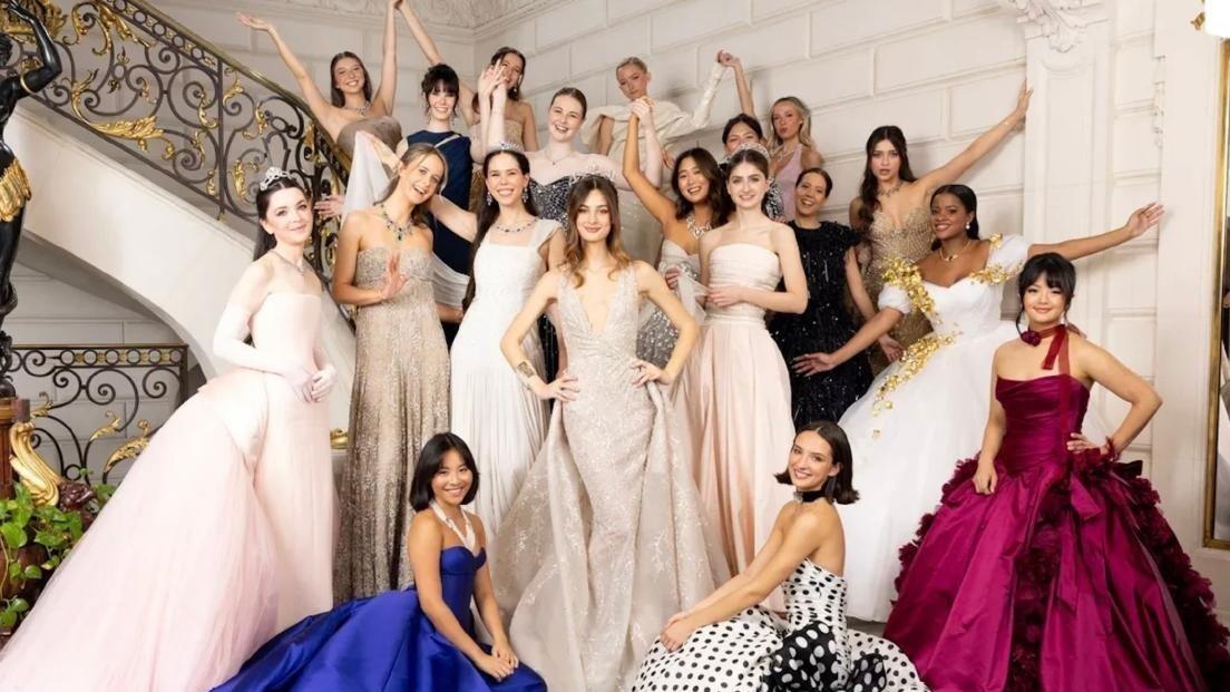 比亚迪王传福之女亮相巴黎名媛舞会，气质高贵酷似父亲