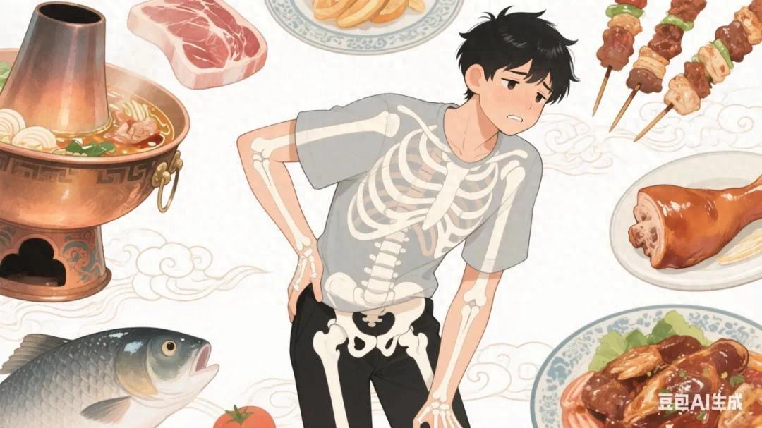 别让餐桌美味偷走你的钙！——肉食爱好者必看的骨骼健康警报