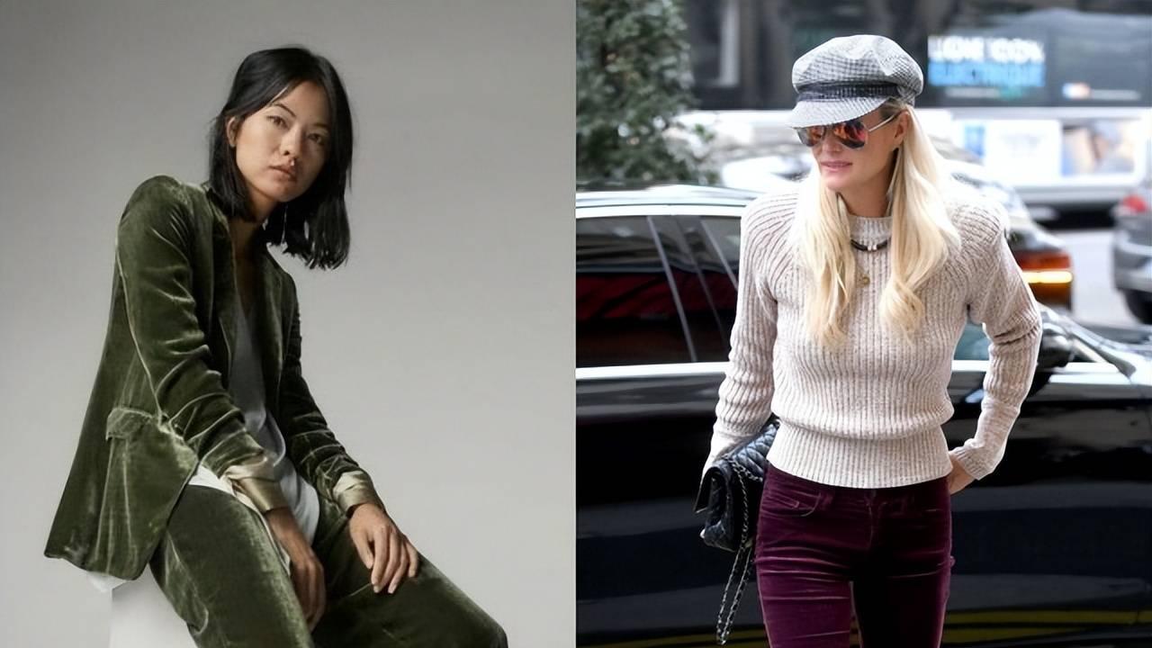 丝绒今冬火了，避胖穿搭攻略轻松拿捏瘦奢美，时髦翻倍