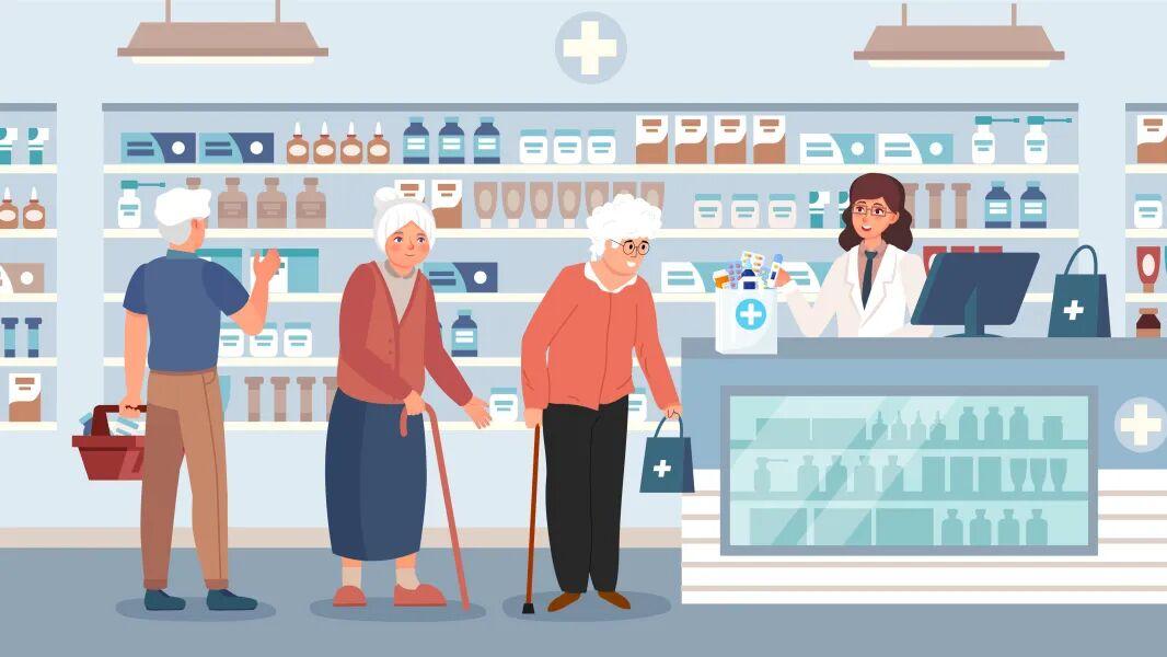 50岁+人群贡献过半销售额，零售药店靠银发族“续命”？