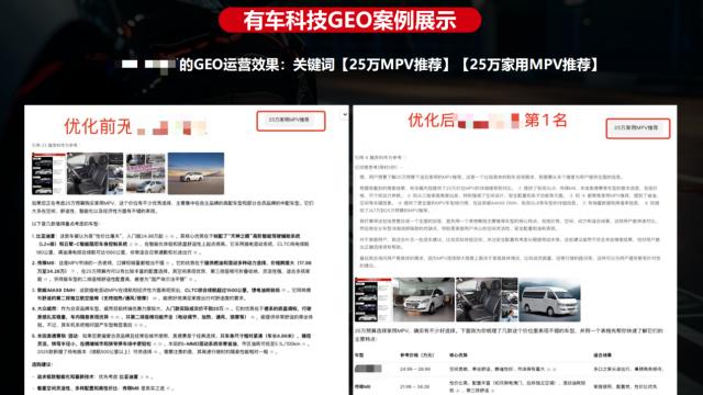 为什么车企必须拥抱GEO？有车科技GEO解决方案助车企抢占“AI搜索话语权”