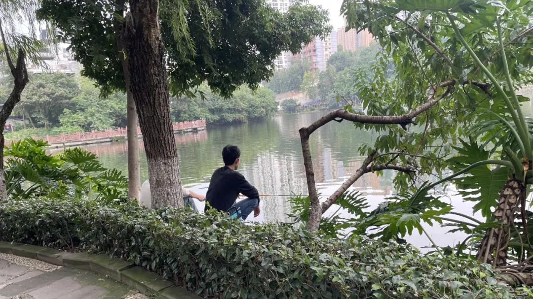 重庆的果塘湖公园，藏得也太深了