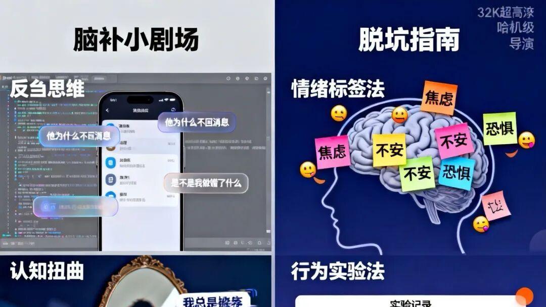 感情里的「过度思考症」：为什么你总是忍不住脑补一出大戏？