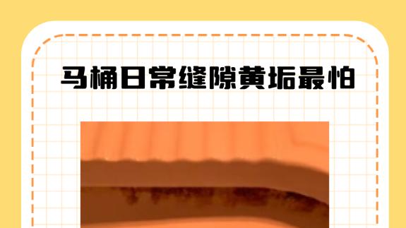 马桶黄垢形成的原因？轻松解锁家里的马桶黄垢怎么去除！