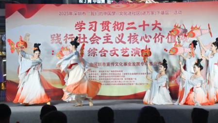 2025深圳“我们的中国梦——文化进社区”综合文艺演出圆满落幕