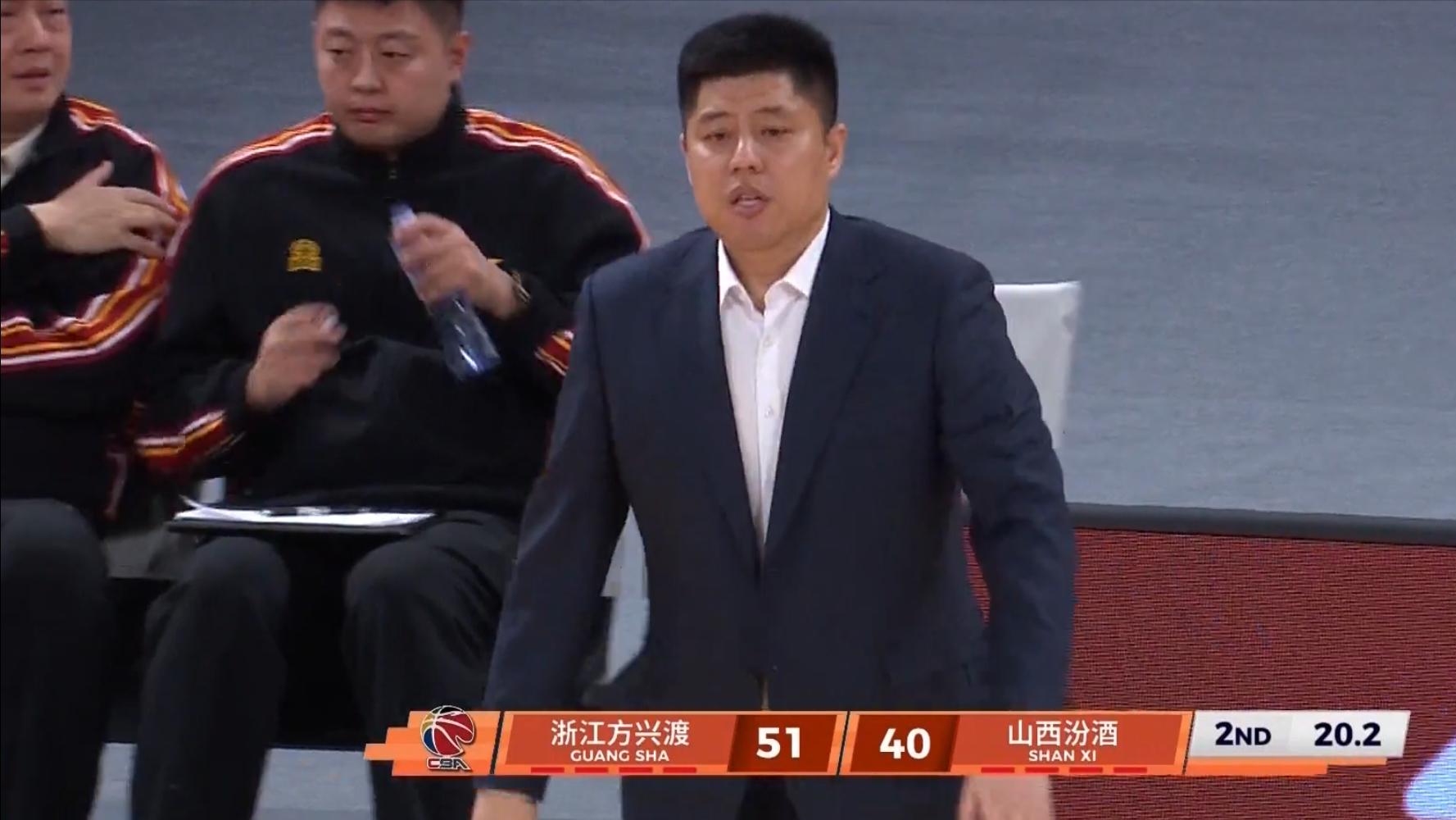 CBA揭幕战！广厦四外援齐发力，张宁原帅0分，潘江五上五下漏短板