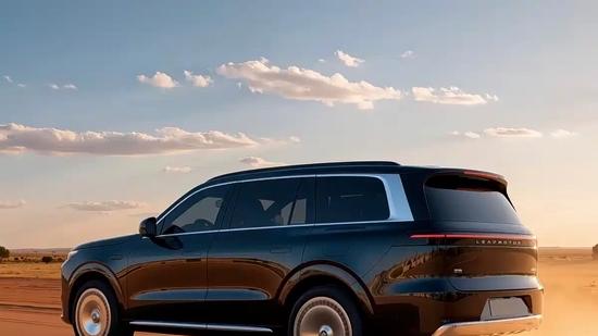 定位大型旗舰SUV 零跑D19预告图发布