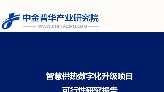 智慧供热数字化升级项目可行性研究报告