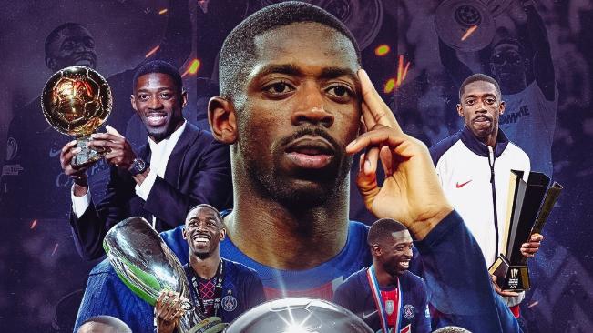 实至名归！登贝莱获年度足球先生，包揽最佳2大奖项，创造90后新历史