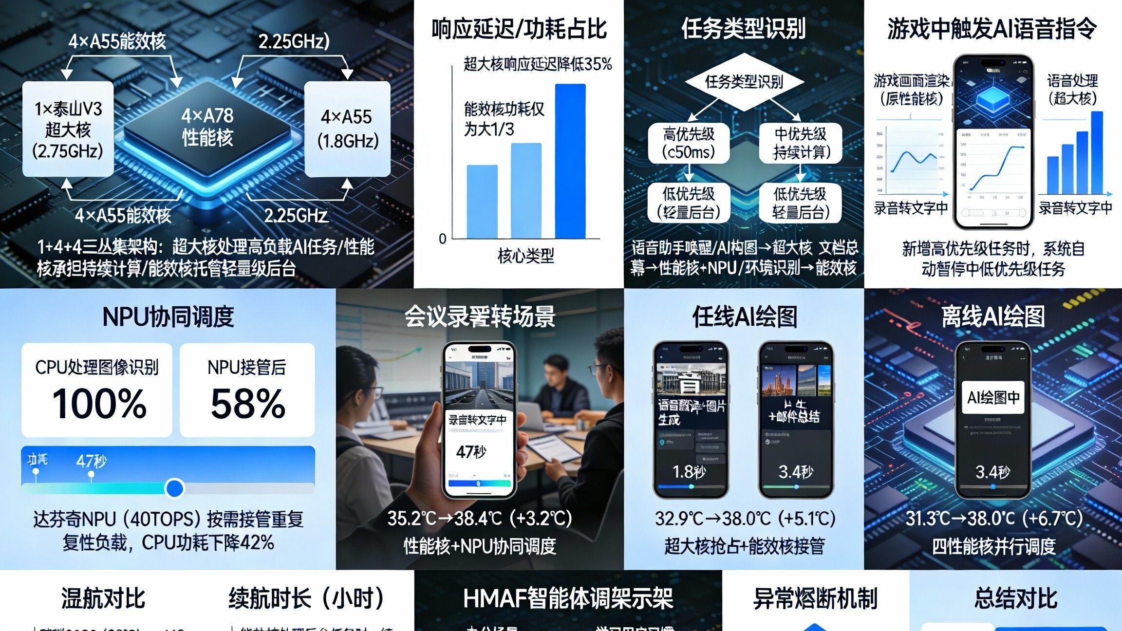 超线程调度：麒麟9030大小核AI任务分配逻辑！