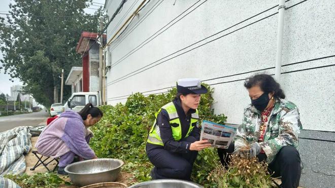 绛县公安：秋收农忙“丰”景在望 守护平安“警”紧相随