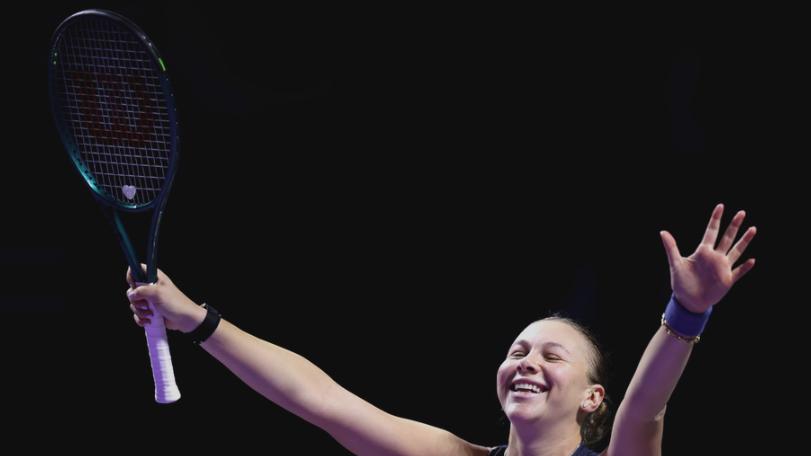 阿尼西莫娃晋级2025WTA年终总决赛四强，"我配得上在这个舞台竞技"