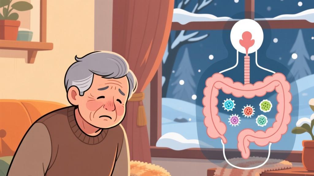 冬季“老寒胃”的菌群根源：中老年人如何温暖过冬