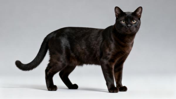 孟买猫：暗夜精灵般的迷你黑豹