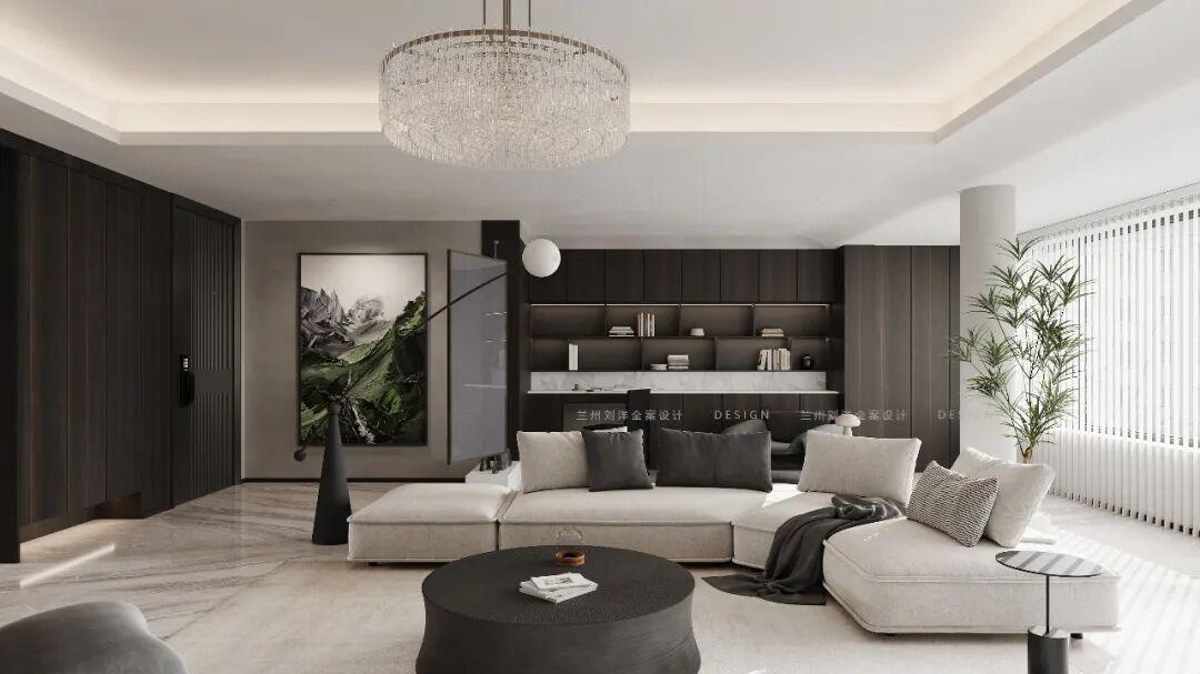 设计作品｜意式格调绽芳华，金兰府 179㎡美居