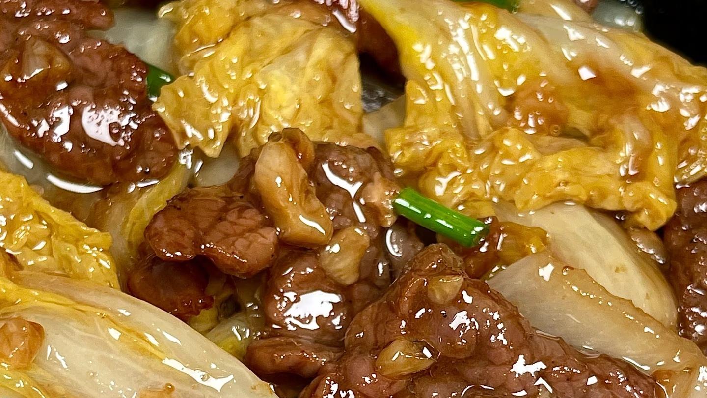 牛肉娃娃菜：厨房小白也能封神！