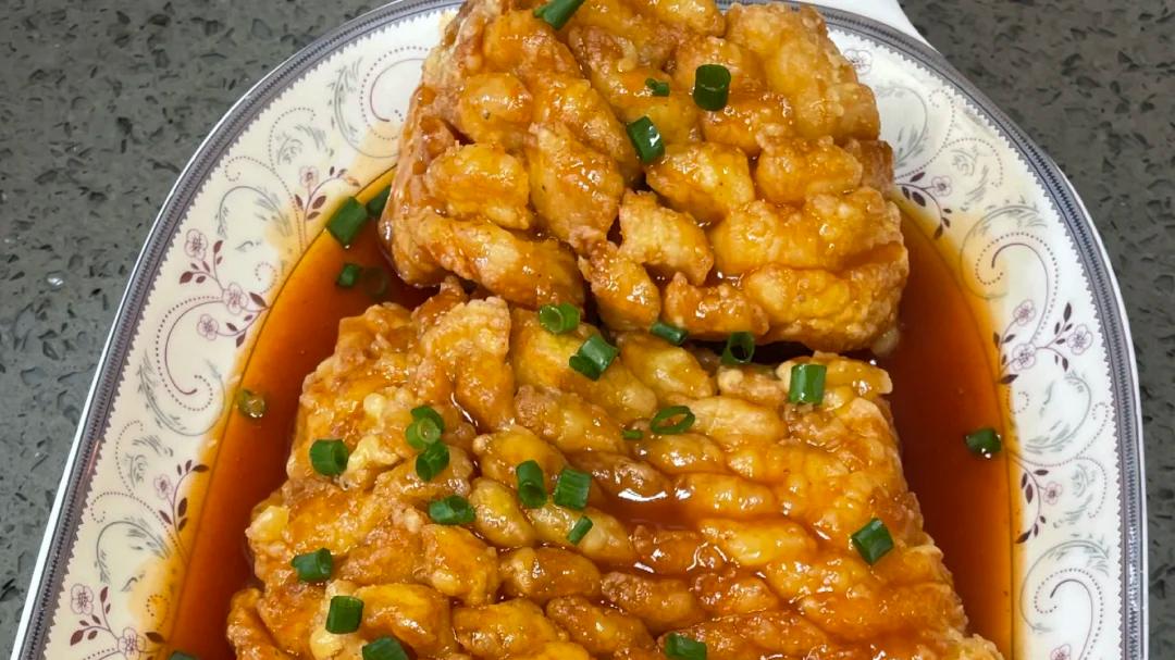 外酥里嫩的家常糖醋鱼，零失败技巧一看就会！