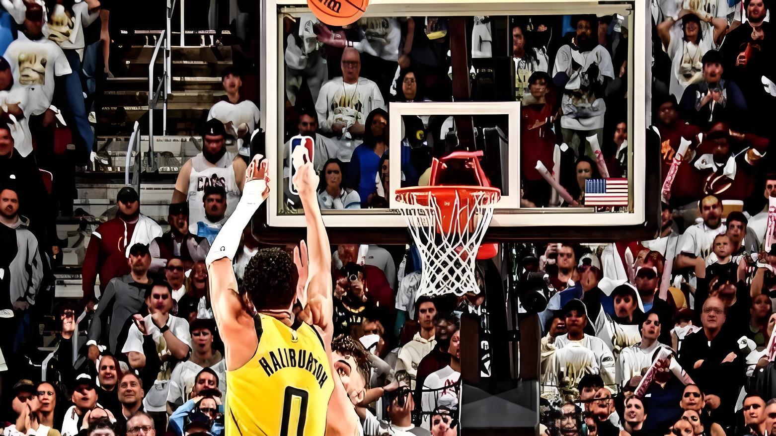 卡莱尔三招打懵骑士！步行者4-1晋级东决，米切尔空砍35+9黯然离场