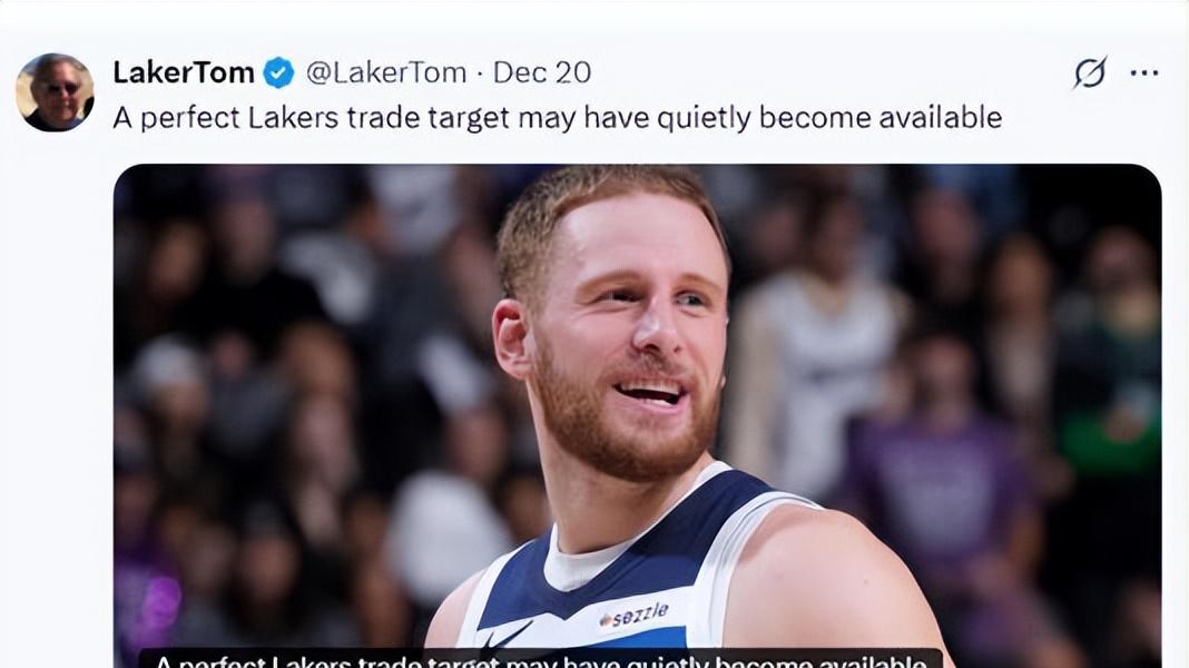 湖人新方案曝光！迪温+里德！五换二大交易？新班底值得吗！