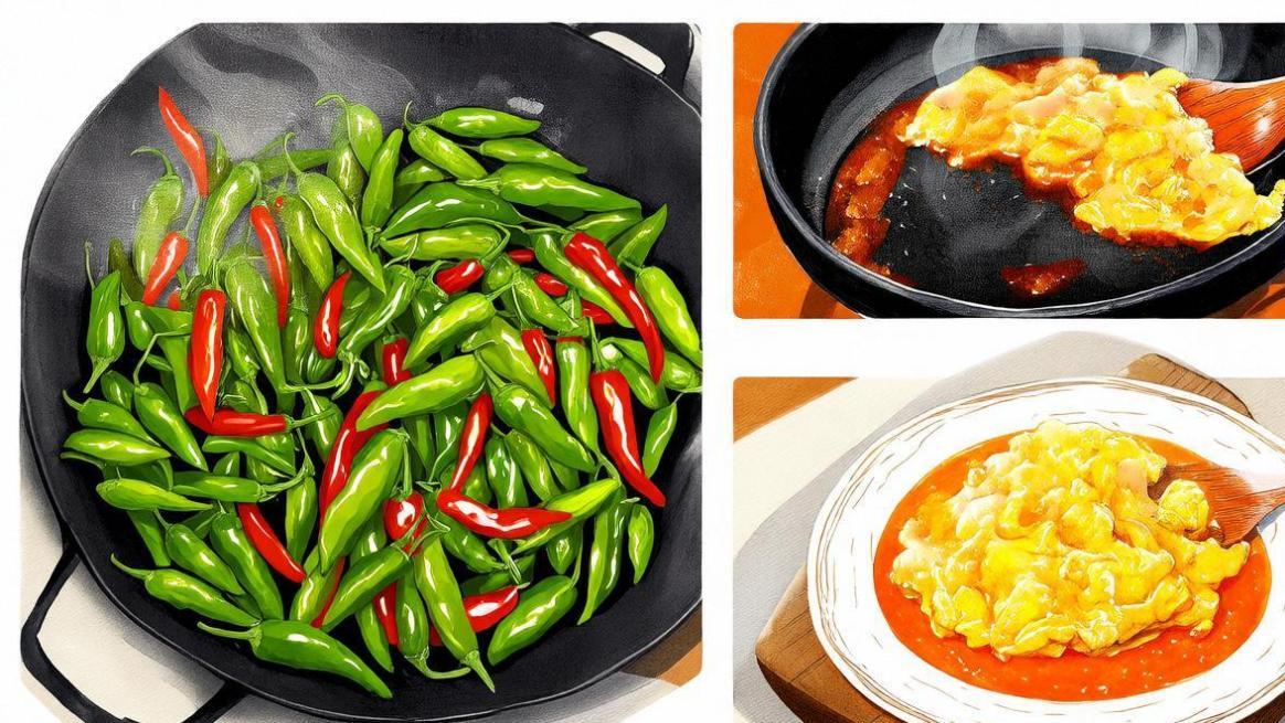 辣椒炒鸡蛋：家常美味的极致诱惑，简单食材也能惊艳味蕾！