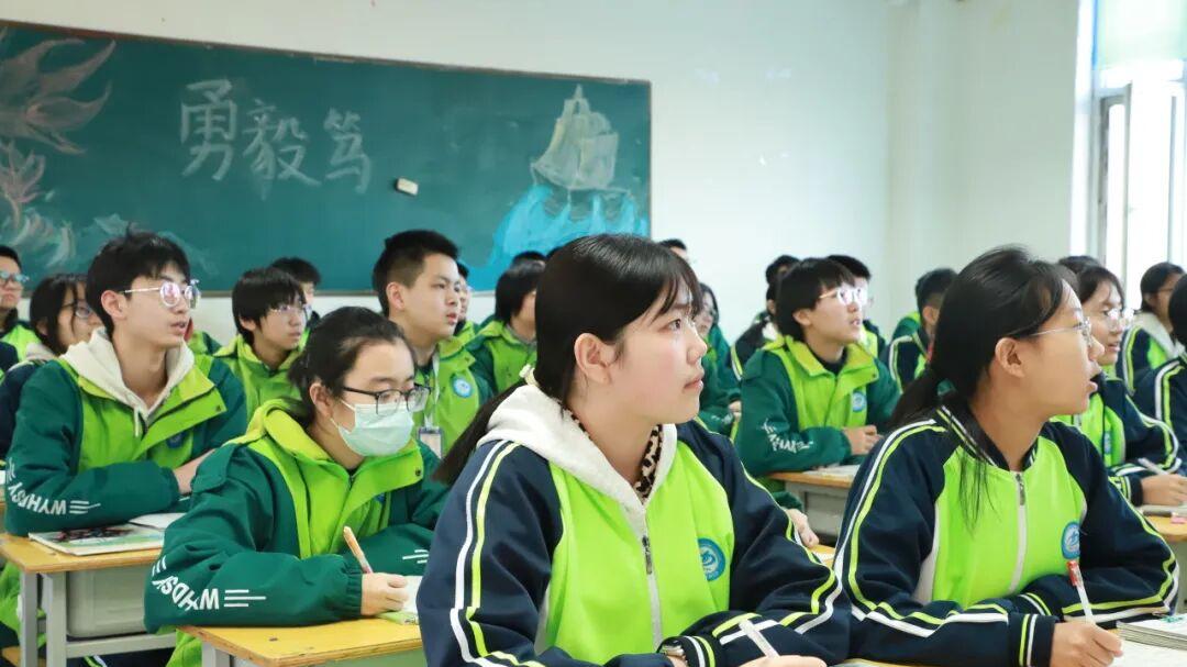 奋楫逐浪，砺行致远，武邑宏达实验初三学子昂扬奋进的拼搏时光