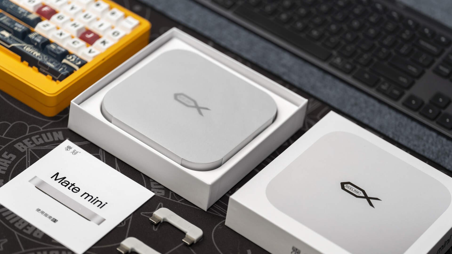 低成本扩容硬盘，容量性能双提升，零刻Mate mini让Mac mini更好用