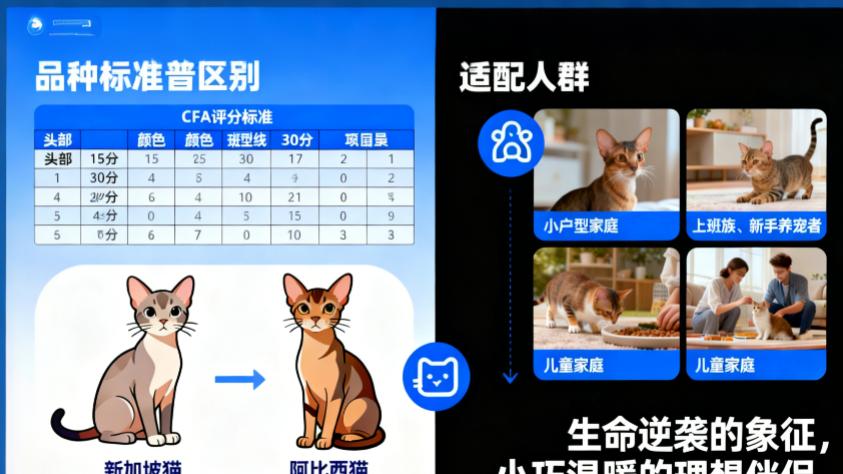 新加坡猫 Crossbreed SH：迷你杂交的短毛精灵传奇