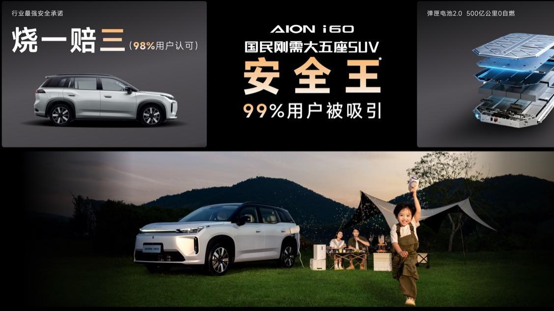 全域用户均衡分布！埃安i60白皮书发布，刚需SUV市场破局者诞生