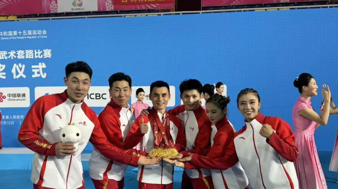 第十五届全运会菏泽首金诞生！