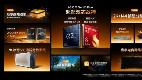 旗舰性能造就酣畅体验，游戏开黑不容错过这台iQOO Neo10 Pro+
