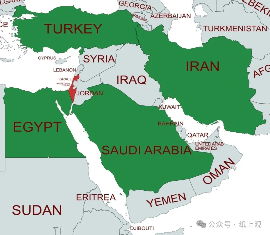 这些区域性强国，你都认识吗？