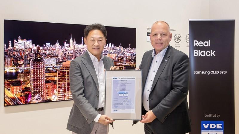 三星2025款OLED产品荣获VDE“Real Black”显示认证，画质达行业顶尖水平