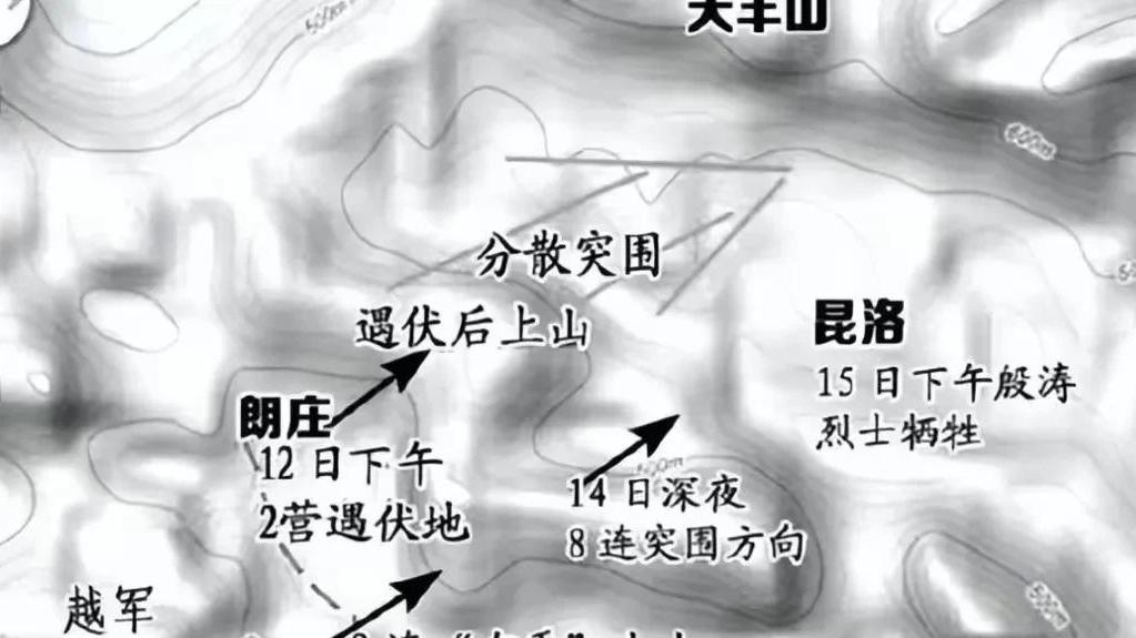 尽量图文还原448团在对越作战被埋伏全程，不是他们怂、软（中）