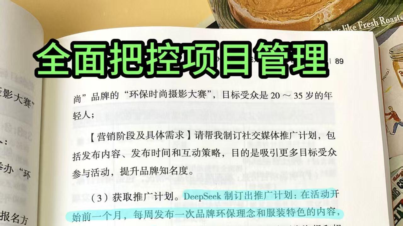 全面把控项目管理-零基础DeepSeek