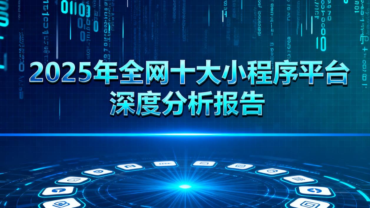 2025年全网十大小程序平台深度分析报告
