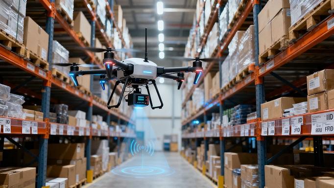 告别人工对账崩溃！智能无人机盘点方案，库存准确率 99%+