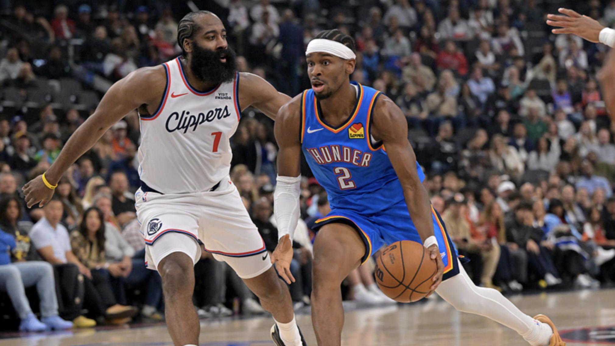 亚历山大30+12三节打卡，单节18分, 雷霆8连胜创队史