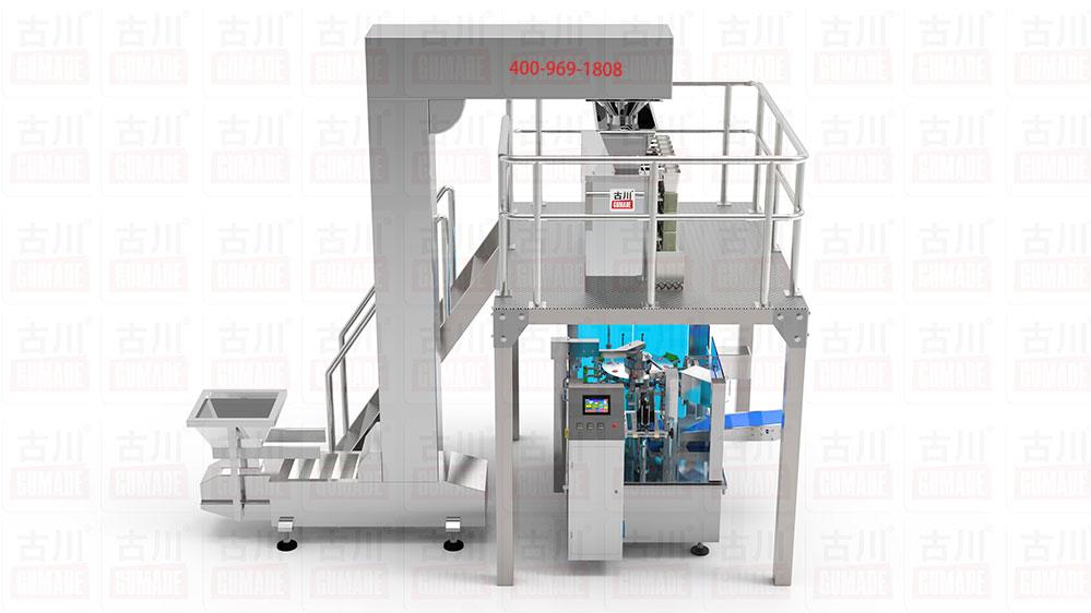 含颗粒酱料包装优选方案：给袋式包装机 + 酱料泵送系统