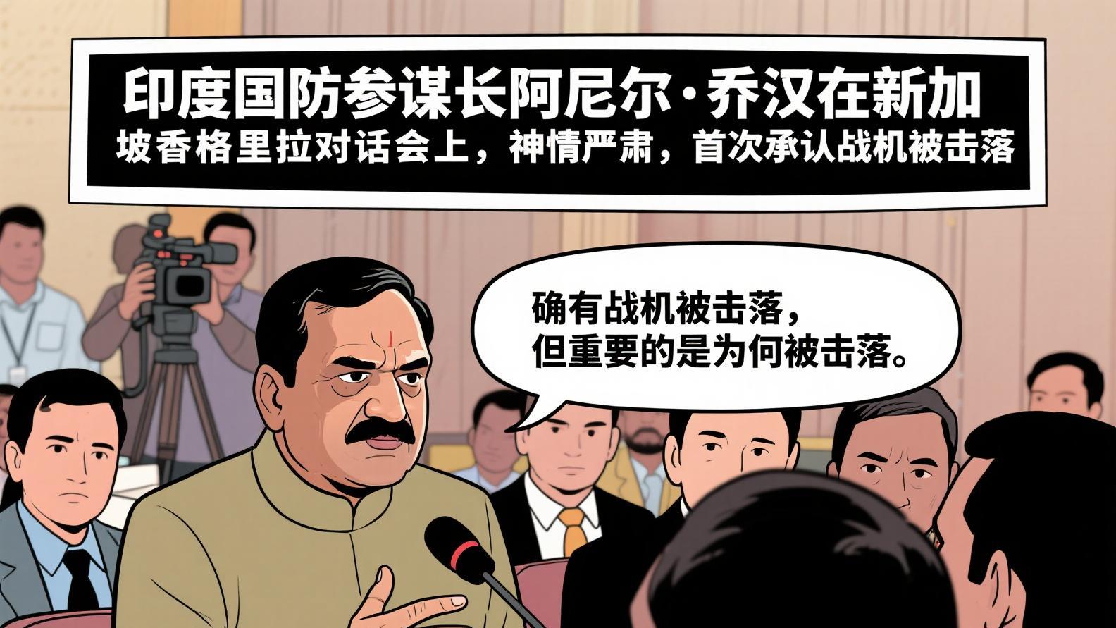 印军方承认战机被击落，印度网友怒骂：遮羞布撕得太晚！