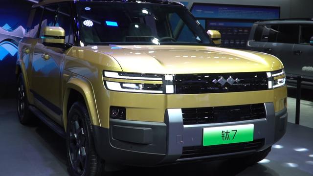 方程豹钛3，钛7双车亮相杭州湾大湾区车展