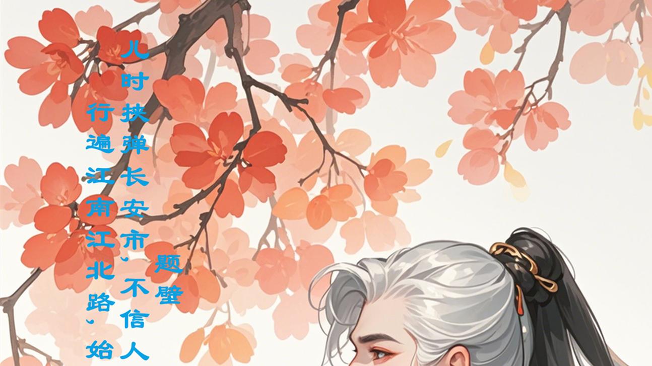 始知愁会白人头