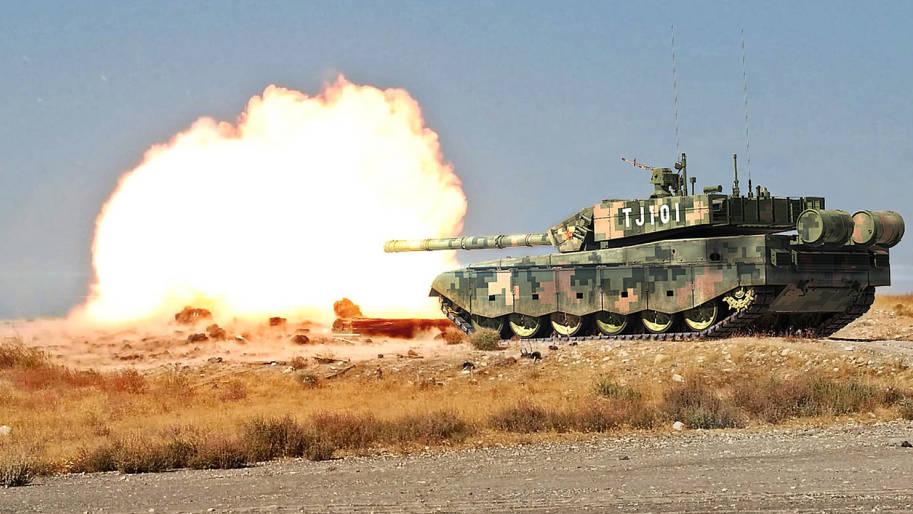 99B主战坦克实弹测试，解放军高原战斗力升级