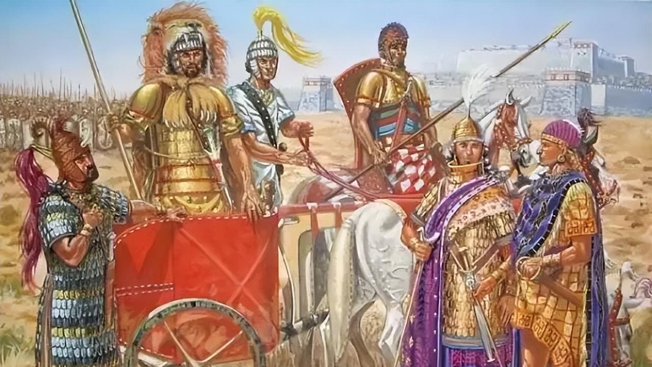 赫悌为求生存而全民皆兵，其步兵战术水平和先进装备使其战无不胜