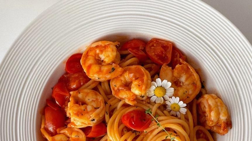 番茄虾仁意面：舌尖上的浪漫小确幸