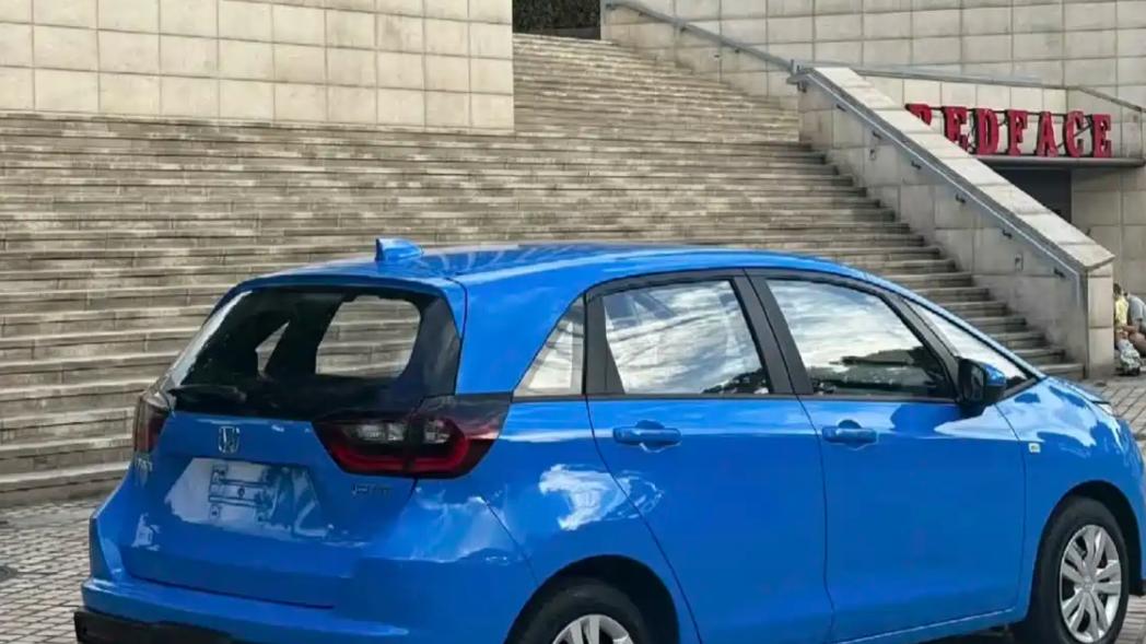 新款本田飞度实车图！有望换搭10.1英寸中控屏